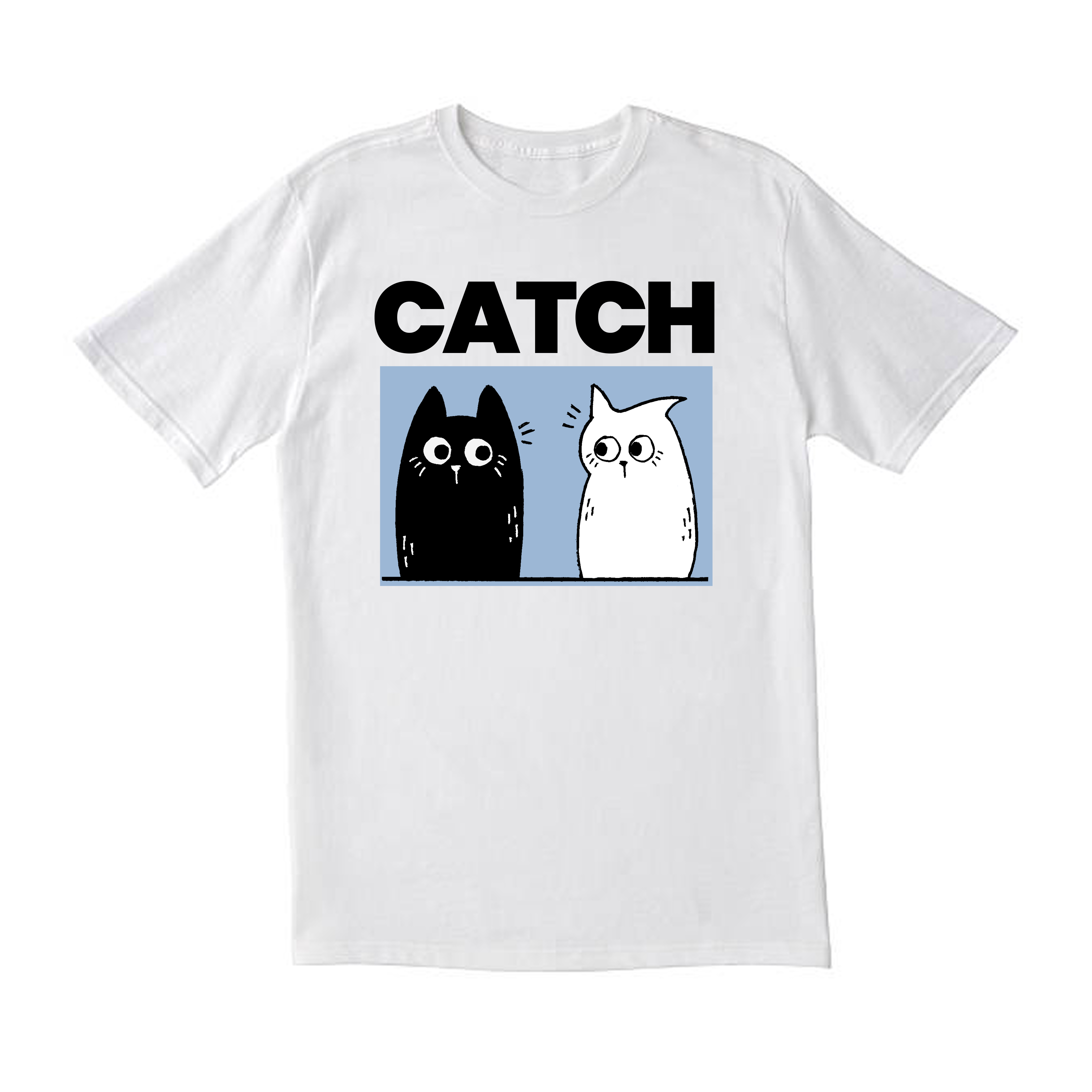 White Tee - Side by Side